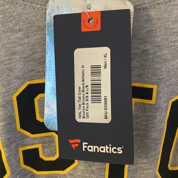 Fanatics NHL Long Sleeved T Shirt - Boston Bruins - Picture 3 of 6